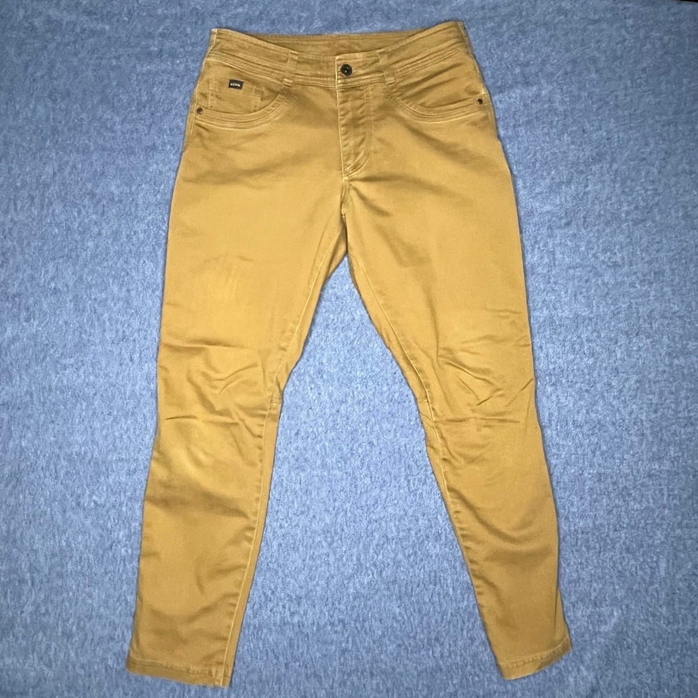 KUHL Revolt Pants Mens 32x32 Dark Khaki Stretch Moisture Wicking Chino Hiking